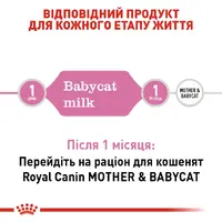 Royal Canin Babycat Milk заменитель молока для кошек 100 г (3182550710862)  - фото 1