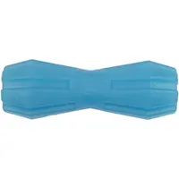 Agility Гантель з отвором гумова іграшка для собак 12 см - блакитна (4820266660604) 