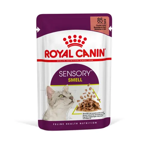 Royal Canin Sensory Smell Gravy ВОЛОГИЙ КОРМ Супер-преміум коти (вибагливі) 85 г