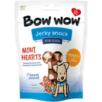 Bow wow Jerky Hearts Mini Bones ЛАСОЩІ Premium собаки (міні сердечка) 5 г 