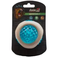 AnimAll GrizZzly LED-М'яч іграшка для собак 7.7 см - біло-синій (6914068019819) 