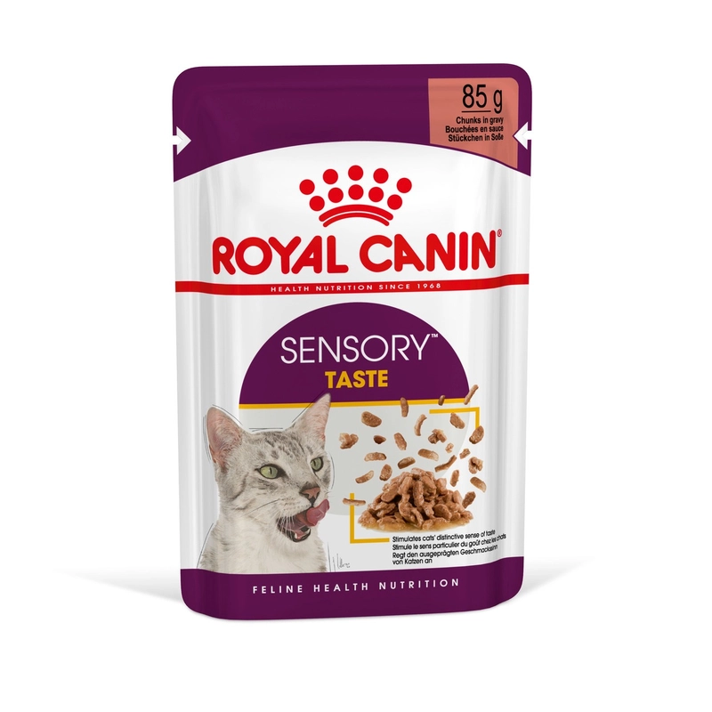 Royal Canin Sensory Taste Gravy ВОЛОГИЙ КОРМ Супер-преміум коти (вибагливі) 85 г 