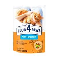 Club 4 Paws Premium сухий корм для котів 300 г - з лососем (4820083909221) 