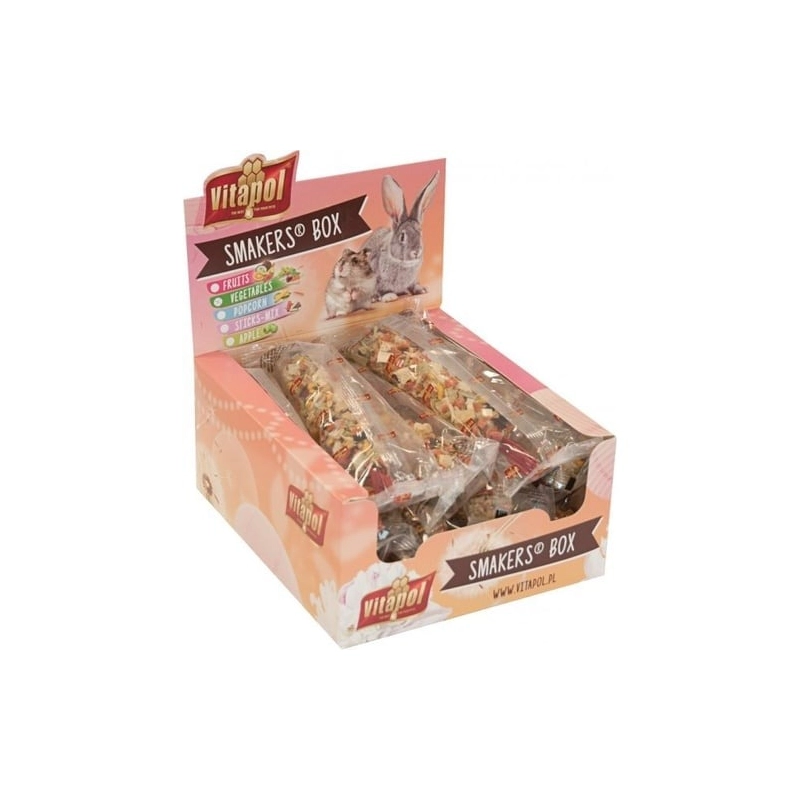 Ласощі для гризунів Vitapol Smakers зі смаком фруктів 50 г (5904479131300) 