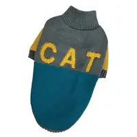 Dogs Bomba CAT светр для котів 4 - в'язаний, зелено-сірий (2000000054155)  - фото 2