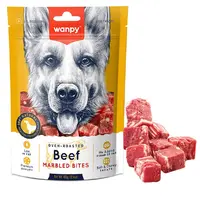 Wanpy Oven Beef Marbled Bites ЛАСОЩІ Premium собаки (мармурова яловичина) 100г 