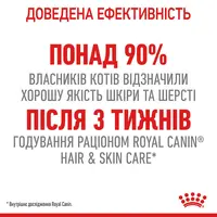 Royal Canin Hair&Skin Care сухий корм для котів для здоров'я шкіри та шерсті 400 г (3182550721721)  - фото 9