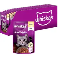 Вологий корм для котів Whiskas з куркою в желе 85 г (5900951302138) 