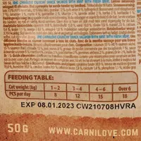Carnilove Crunchy Snack лакомство для кошек 50 г - с лососем и мятой (8595602527175)  - фото 3