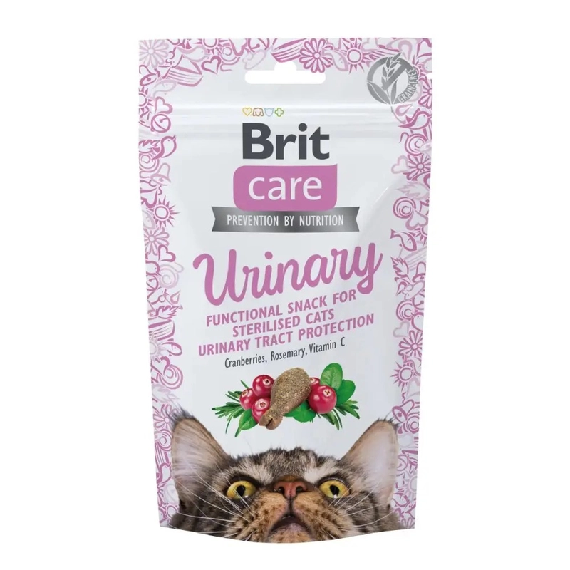 Brit Care Functional Snack Urinary лакомство для кошек 50 г - с индейкой (8595602555758) 
