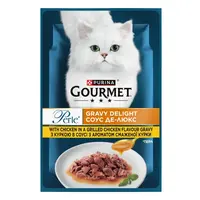 Gourmet Perle Gravy Delight ВОЛОГИЙ КОРМ Преміум коти (з куркою) 85 г 
