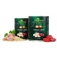 Nuevo Junior Super Premium Chicken & Beef вологий корм для цуценят 400 г - з куркою, яловичиною та рисом (4250231595097) 