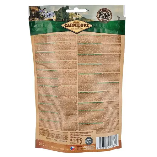 Carnilove GF Duck&Rosemary Soft Snack ЛАСОЩІ Холістік собаки (з качкою та розмарином) 200 г