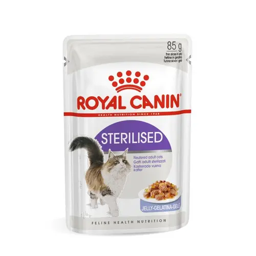 Royal Canin Sterilised Jelly ВОЛОГИЙ КОРМ Супер-преміум коти (для стерилізованих) 85 г