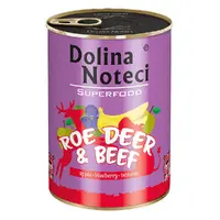 Dolina Noteci Superfood влажный корм для собак 400 г - с косулей и говядиной (5902921303589) 
