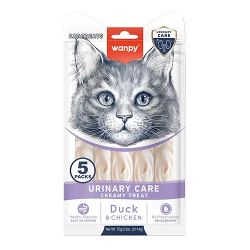 Wanpy Urinary Care Creamy Treat ЛАСОЩІ Premium коти (при сечокам’яній хворобі) 14 г
