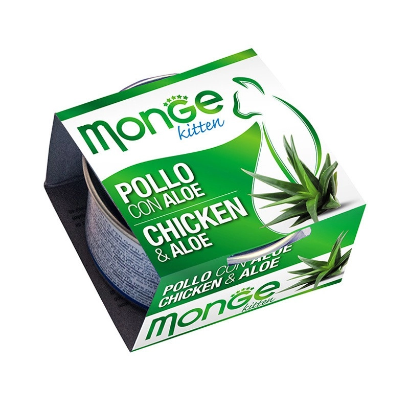 Monge Fruit Kitten ВОЛОГИЙ КОРМ Premium кошенята (з куркою та алое) 80 г 
