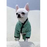 Dogs Bomba комбінезон для собак 3 - двосторонній, стьобаний, м'ятний  - фото 1