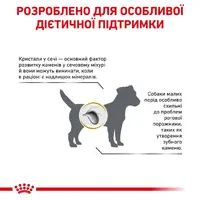 Royal Canin URINARY СУХИЙ КОРМ-ДІЄТА Холістік собаки дрібних порід (при захворюваннях нижніх сечовивідних шляхів)  - фото 4