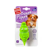 GiGwi Suppa Puppa Крокодильчик іграшка для собак 9 см - з пищалкою, гумова (4823089351520) 