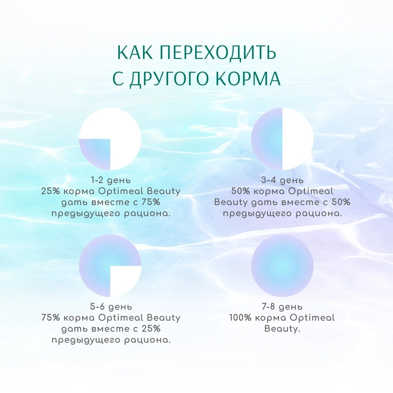 Optimeal Beauty сухий корм для котів із заспокоюючим ефектом 1.5 кг - з морепродуктами (4820215364256)  - фото 3