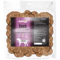 AnimAll Snack ЛАСОЩІ Преміум собаки (лососеві стіки) 500 г 