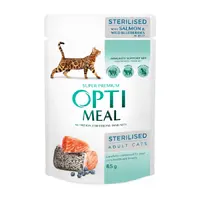 Optimeal Sterilised ВОЛОГИЙ КОРМ Супер-преміум коти (стерилізовані) 85 г 