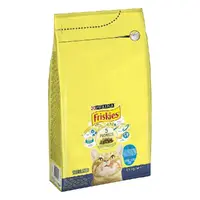 Friskies сухой корм для стерилизованных кошек 1.5 кг - с лососем и овощами (7613033002458) 