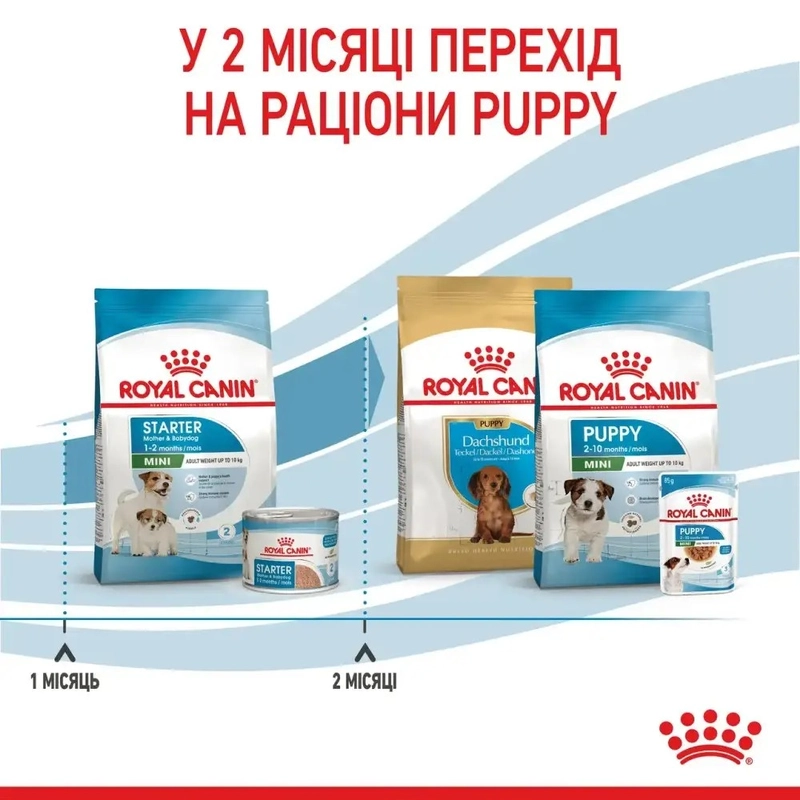 Royal Canin MINI STARTER сухой корм для щенков мелких пород 1 кг(3182550778657)  - фото 4