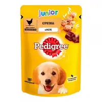 Pedigree Junior ВОЛОГИЙ КОРМ Економ цуценята (з куркою в желе) 100 г 