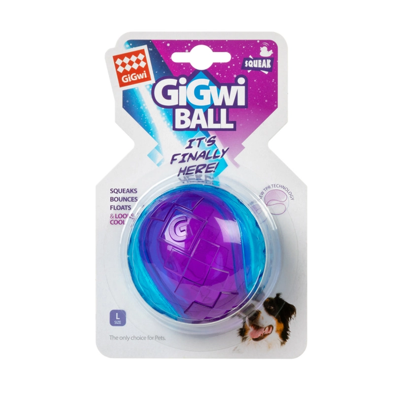 GiGwi BALL М'яч з пищалкою іграшка для собак 5 см - гумова (4823089351018) 