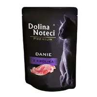 Dolina Noteci Premium Danie ВОЛОГИЙ КОРМ Premium коти (з кроликом) 85 г 