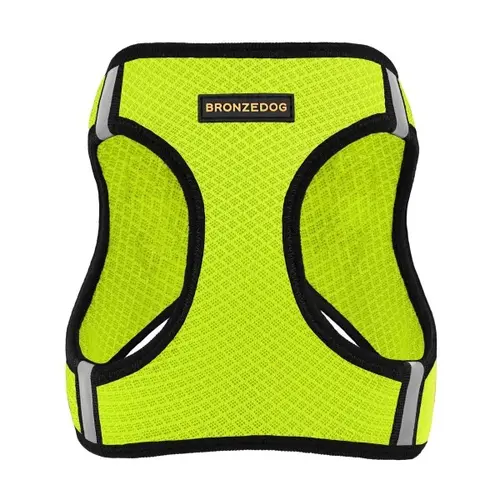 BronzeDog Mesh Vest шлея для собак S - з 3D сітки, лимонна (2007033026425)