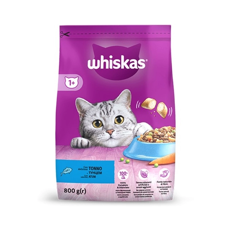 Whiskas сухой корм для кошек 800 г - с тунцем (5900951305269) 
