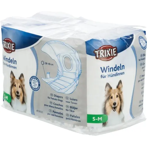 Trixie підгузки для собак S-M 28-40 см (4011905236322)