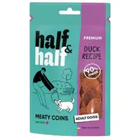 Half&Half Meaty Coins Adult ЛАСОЩІ Premium собаки (з качкою) 100 г 