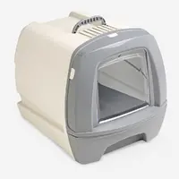 MPS 80S Grey туалет для котів 50х40х42 см - бокс із фільтром, лопаткою, знімний лоток (8022967068901) 