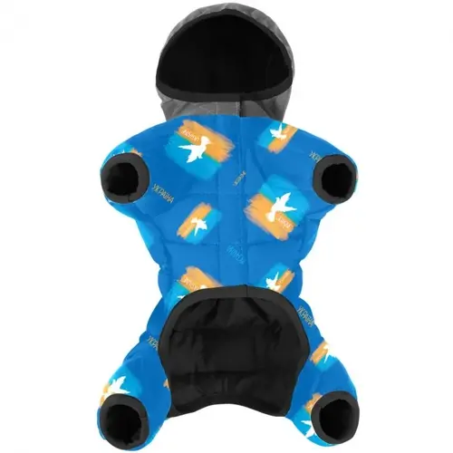 WAUDOG Clothes комбінезон для собак M 35 - з малюнком Прапор (4823089354682)