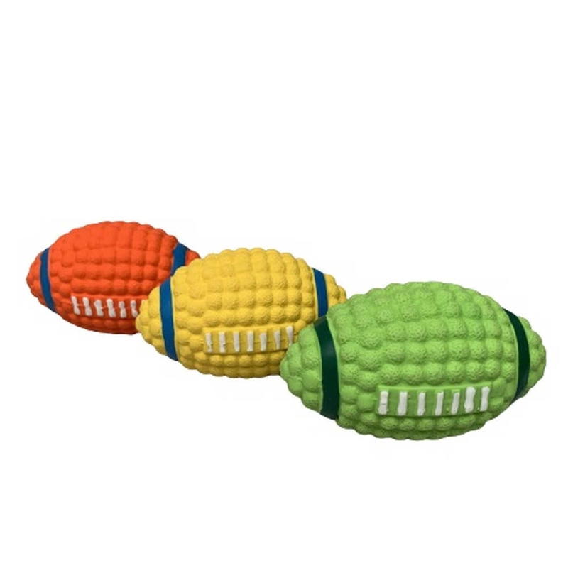 Tatrapet Toys Fun М'яч регбі іграшка для собак 12 см - латексна (8585027956537) 