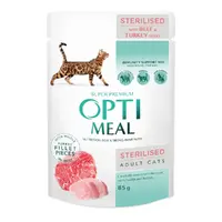 Optimeal Sterilised ВОЛОГИЙ КОРМ Супер-преміум коти (стерилізовані) 85 г 