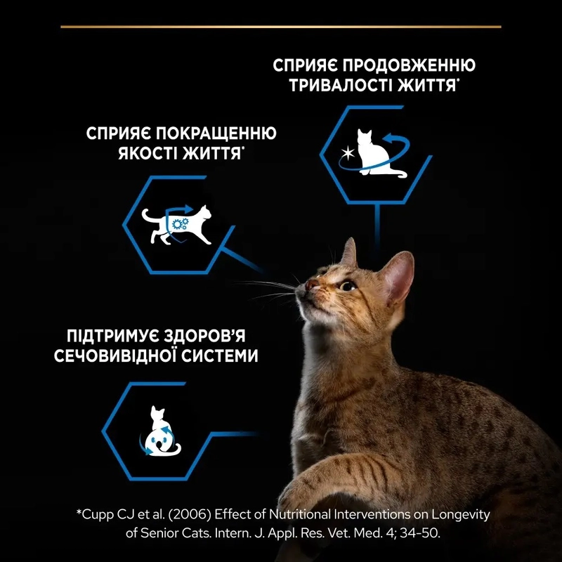 Purina Pro Plan Sterilised Senior 7+ Longevis сухой корм для стерилизованных кошек 1.5 кг - с индейкой (7613034989673)  - фото 1