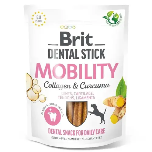 Brit Dental Stick Mobility ЛАСОЩІ Супер-преміум собаки (для мобільності суглобів) 251г