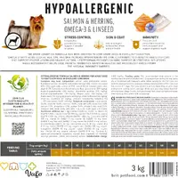 Brit Care Hypoallergenic SHOW CHAMPION СУХИЙ КОРМ Супер-преміум собаки (з лососем та оселедцем) 3 кг  - фото 3