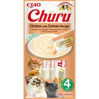 Inaba Ciao Churu ЛАСОЩІ Холістік коти (з куркою та лососем) 14 г 
