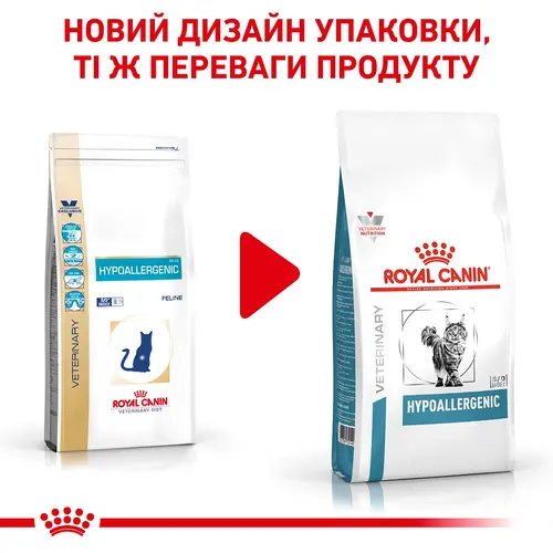 Royal Canin Hypoallergenic сухий корм для котів при харчовій алергії 400 г (3182550939324)