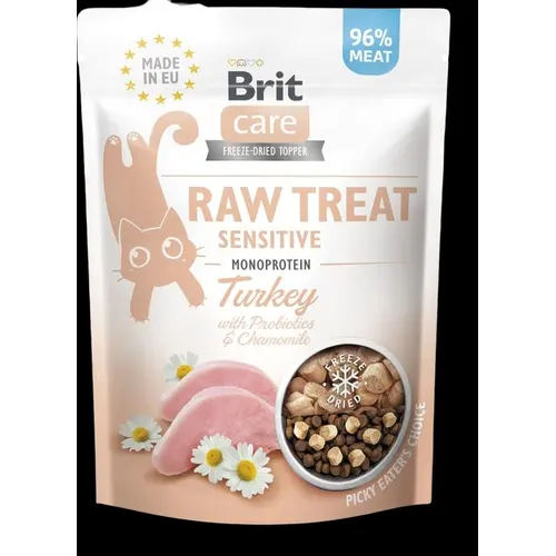 Brit Pro Treat Sensitive лакомство для кошек для чувствительного пищеварения 40 г - с индейкой (8595602569571)