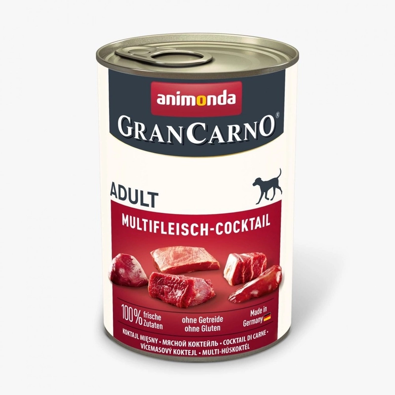 Animonda GranCarno мультимясной коктейль влажный корм для собак 400 г (4017721827300) 
