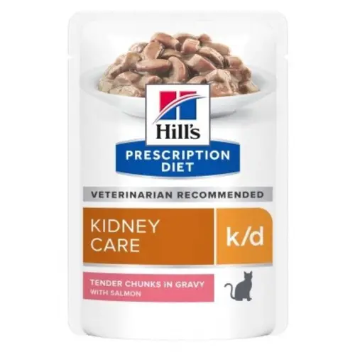 Hill's Prescription Diet k/d Kidney Care ВОЛОГИЙ КОРМ Холістік коти (для здоров'я нирок) 85 г