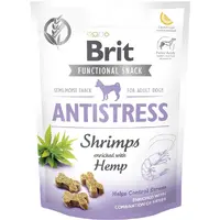 Brit Care Functional Snack Antistress Shrimps ЛАСОЩІ Супер-преміум собаки (з креветками) 150 г 
