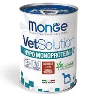 Monge VetSolution Wet Hypo canine Lamb ВОЛОГИЙ КОРМ Холістік собаки (з ягням) 400 г 